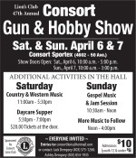 Lion's Club 47th Annual Consort Gun & Hobby Show