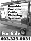 Donalda Portable Cattle Watering Systems For Sale 