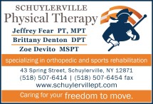 SCHUYLERVILLE Physical Therapy Specializing in orthopedic and sports rehabilitation