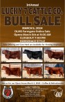 3rd Annual Lucky 7 Cattle Co. Bull Sale
