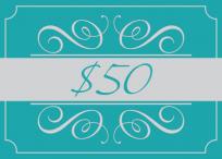 A Studio H Artist Group Gift Card for $50